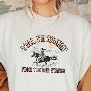 Activist Leftist Protest Shirt, Anti MAGA, Anti Republican T-Shirt, Anti Trump, Anti DeSantis, Reproductive Rights Gift, Liberal Cowgirl Tee