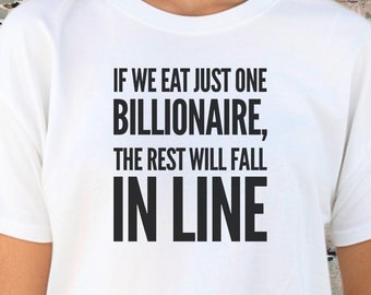Eat the Rich Shirt,  Minimalist Democratic Socialist T-Shirt, Eattherich, Protest Comfort Colors T Shirt, Liberal, Tax the Rich, FDT, Resist