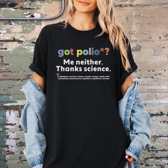 Pro Vaccine T-Shirt, Pro Science Shirt, Scientist Tee, Doctor Gift,Nurse Gift Idea, Epidemiologist Shirt,Public Health Worker,Comfort Colors