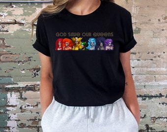 God Save Our Queens T Shirt, Drag is not a Crime, Drag Race Fan Gift, Protect Drag Shirt, Drag Appreciator Tee, Drag Brunch Drag Show Shirt