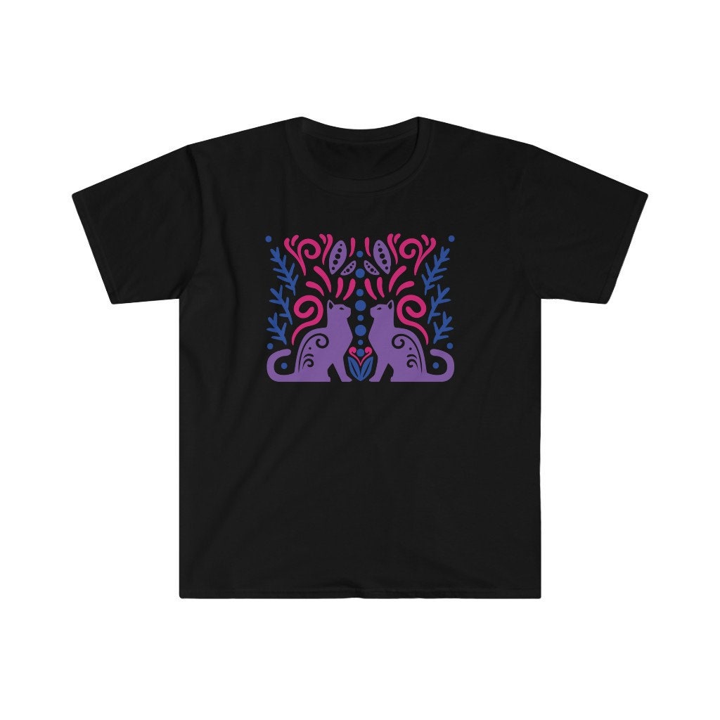 Subtle Bi Patch Subtle Bisexual Pride Tshirt, Subtle Bi Cat Pair, Subtle Bisexual Pride ...