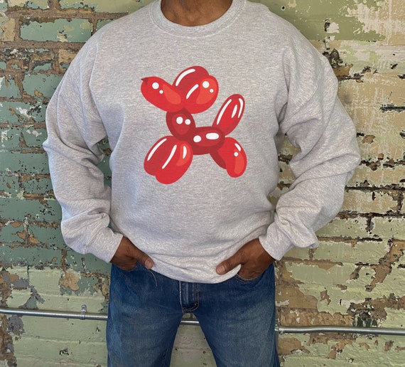 Balloon Dog Sweatshirt Balloon Animal Sweater Dog Lover Shirt