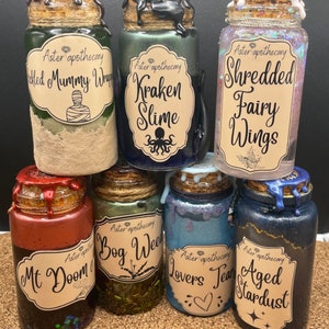 Potion Sensory Bottles