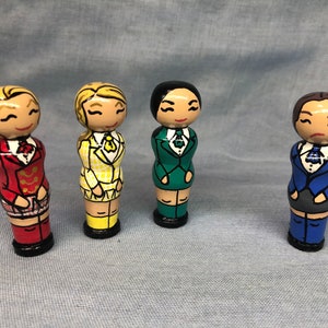 Heathers Peg Doll Set, Heathers the Musical