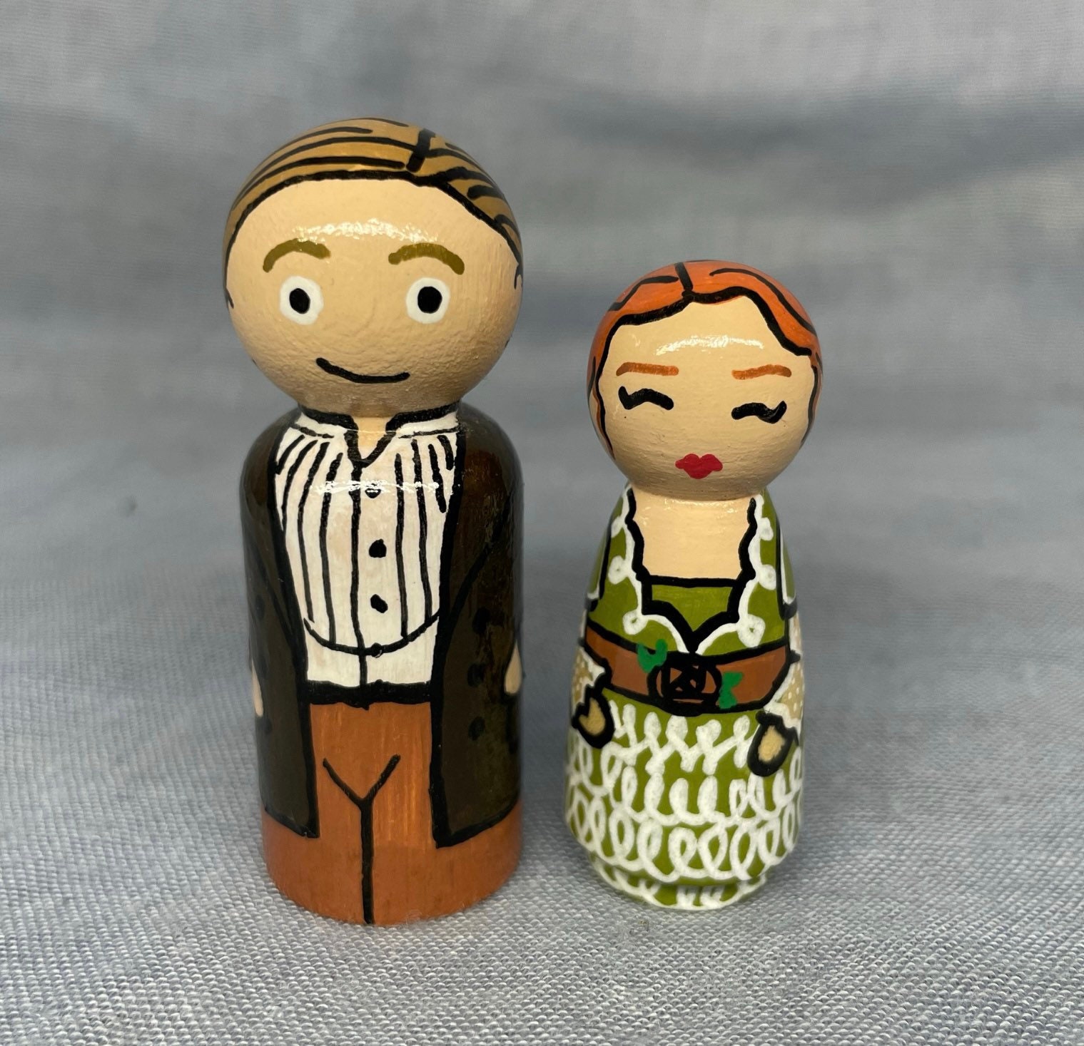 Rose and jack titanic minifigures - Etsy Polska