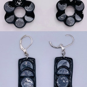 Moon Phase Earrings
