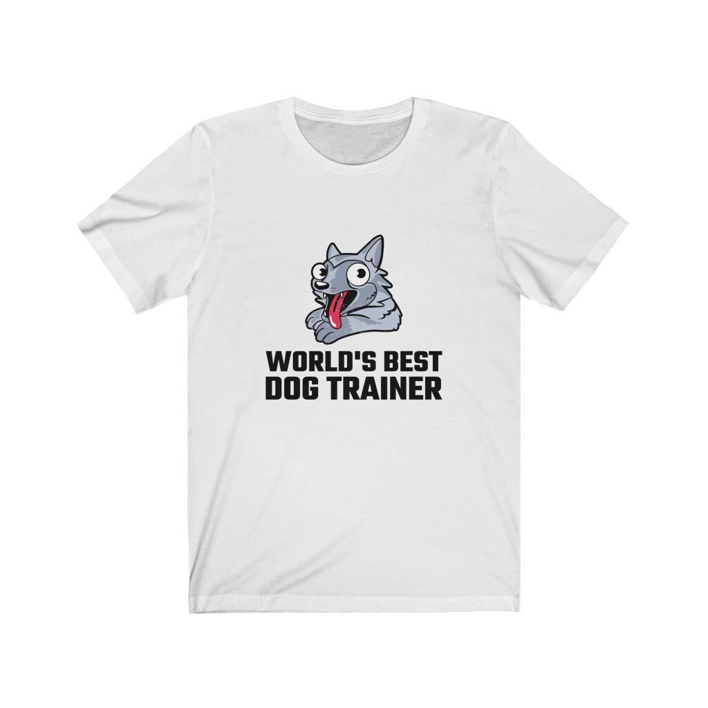 World's Best Dog Trainer Tshirt Dog Trainer Clicker Etsy