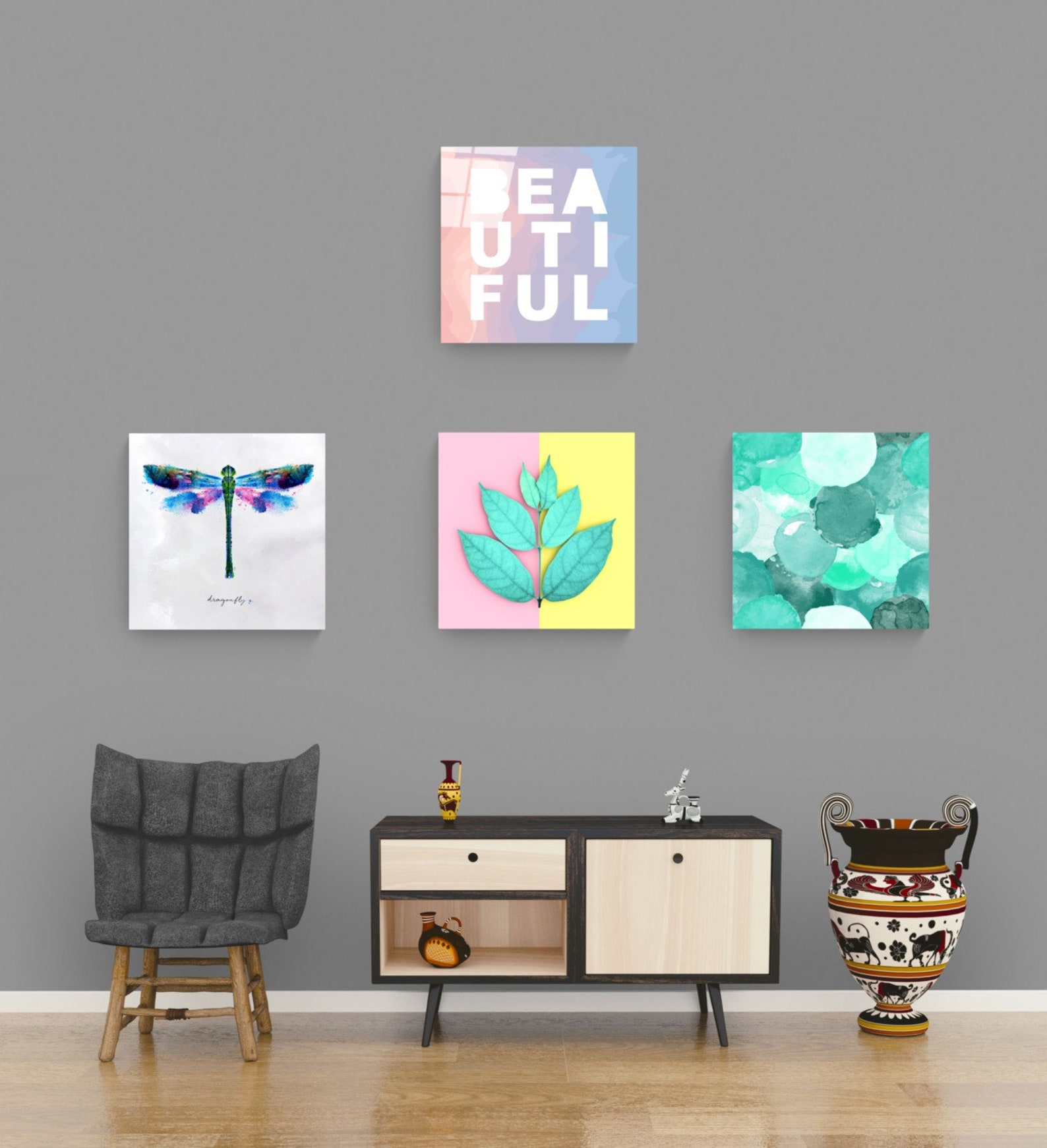 Glass Wall Art Home Decor Printed Glass Wall Art Tempered Glass Etsy