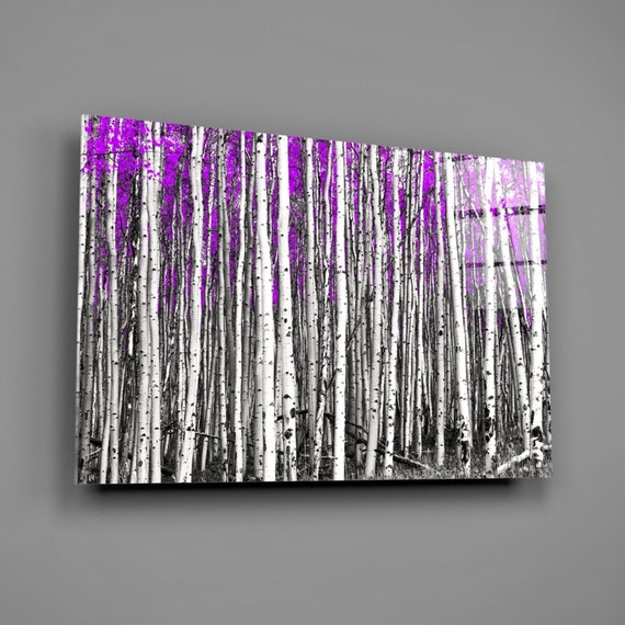 Glass Wall Art Home Decor Printed Glass Wall Art Tempered | Etsy