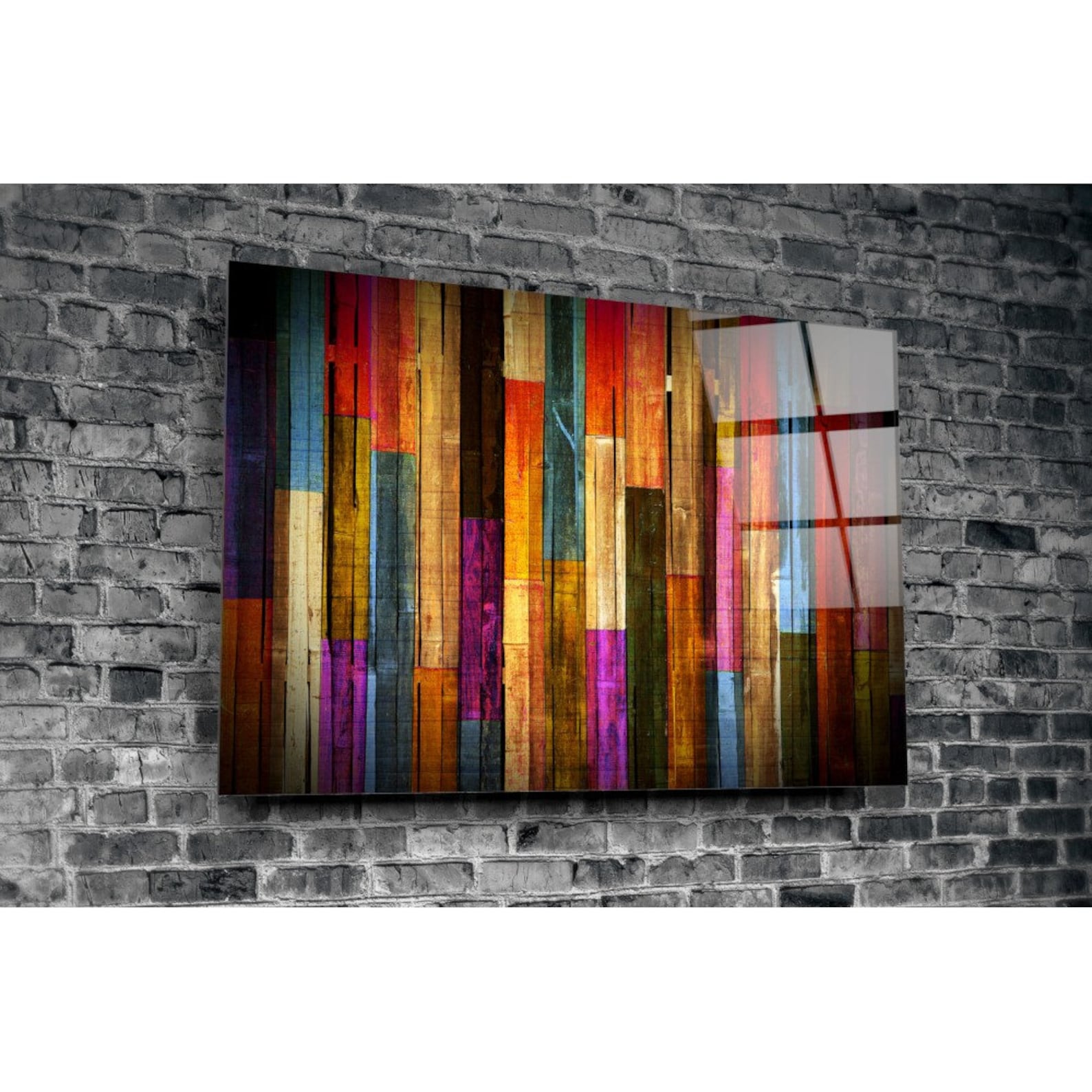 Glass Wall Art Home Decor Printed Glass Wall Art Tempered Glass Etsy