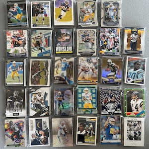 Los Angeles Chargers Football Cards - Grab Bag of 30 Cards from the 1980s-Today