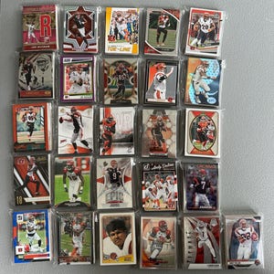 Cincinnati Bengals Football Cards - Grab Bag of 30 Cards from 1980s-Today