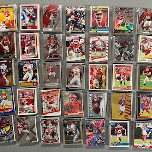 Kansas City Chiefs Football Cards - Grab Bag of 30 Cards from the 1980s-Today