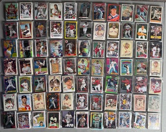 Boston Red Sox Baseball Cards - Grab Bag of 30 Cards from the 1980s-Today