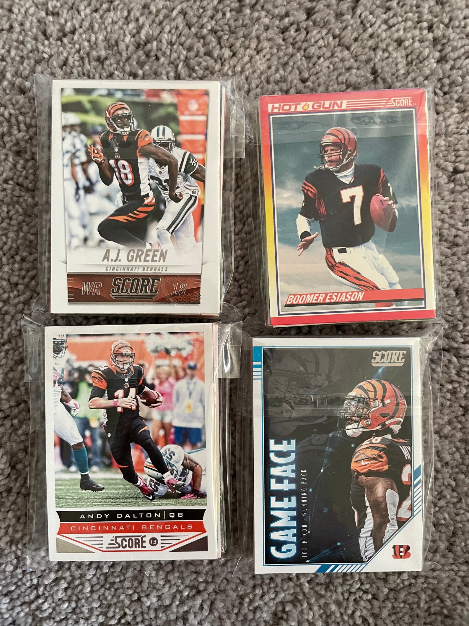 Cincinnati Bengals Football Cards Grab Bag of 30 Cards from | Etsy