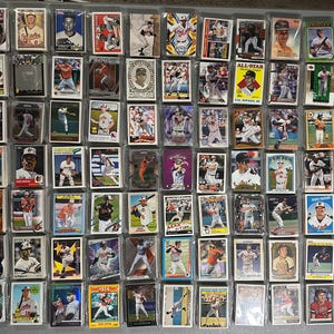 Cartes de baseball des Orioles de Baltimore - Sachet de 30 cartes des années 80 à nos jours