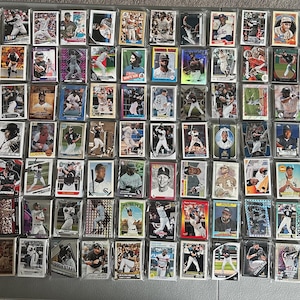 Cartes de baseball des White Sox de Chicago - Sachet de 30 cartes des années 80 à nos jours