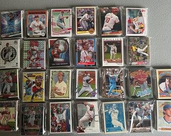 Philadelphia Phillies Baseball Cards - Grab Bag of 30 Cards from 1980s-Today