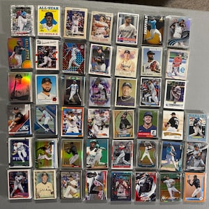 Miami Marlins Baseball Cards - Grab Bag of 30 Cards from 1990s-Today