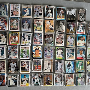 Cartes de baseball des Detroit Tigers - Sac de 30 cartes des années 80 à nos jours