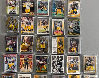 Pittsburgh Steelers Football Cards - Grab Bag of 30 Cards from the 1980s-Today