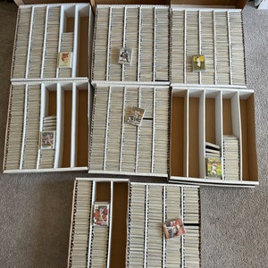 270 Random Baseball Cards from the 1980s-today in a Small Flat Rate Box