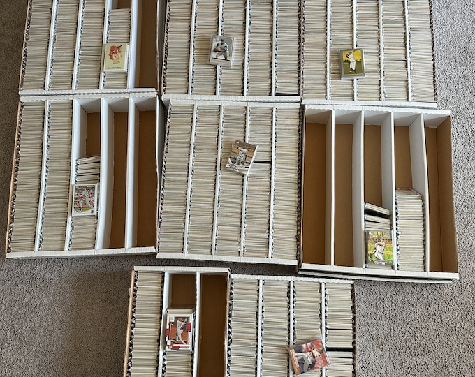 270 Random Baseball Cards from the 1980s-today in a Small Flat Rate Box