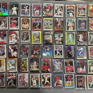 Cartes de baseball des Cincinnati Reds - Sac de 30 cartes des années 80 à nos jours