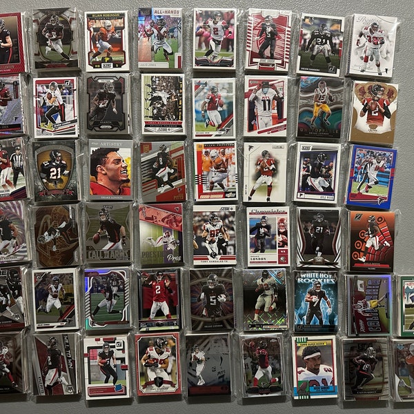 Atlanta Falcons Football Cards - Grab Bag of 30 Cards from 1980s-Today