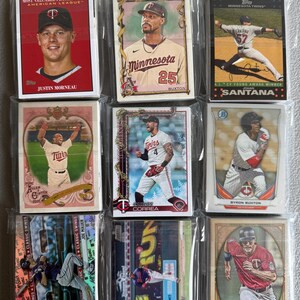 Minnesota Twins Baseball Cards - Grab Bag of 30 Cards from the 1980s-Today 画像 11