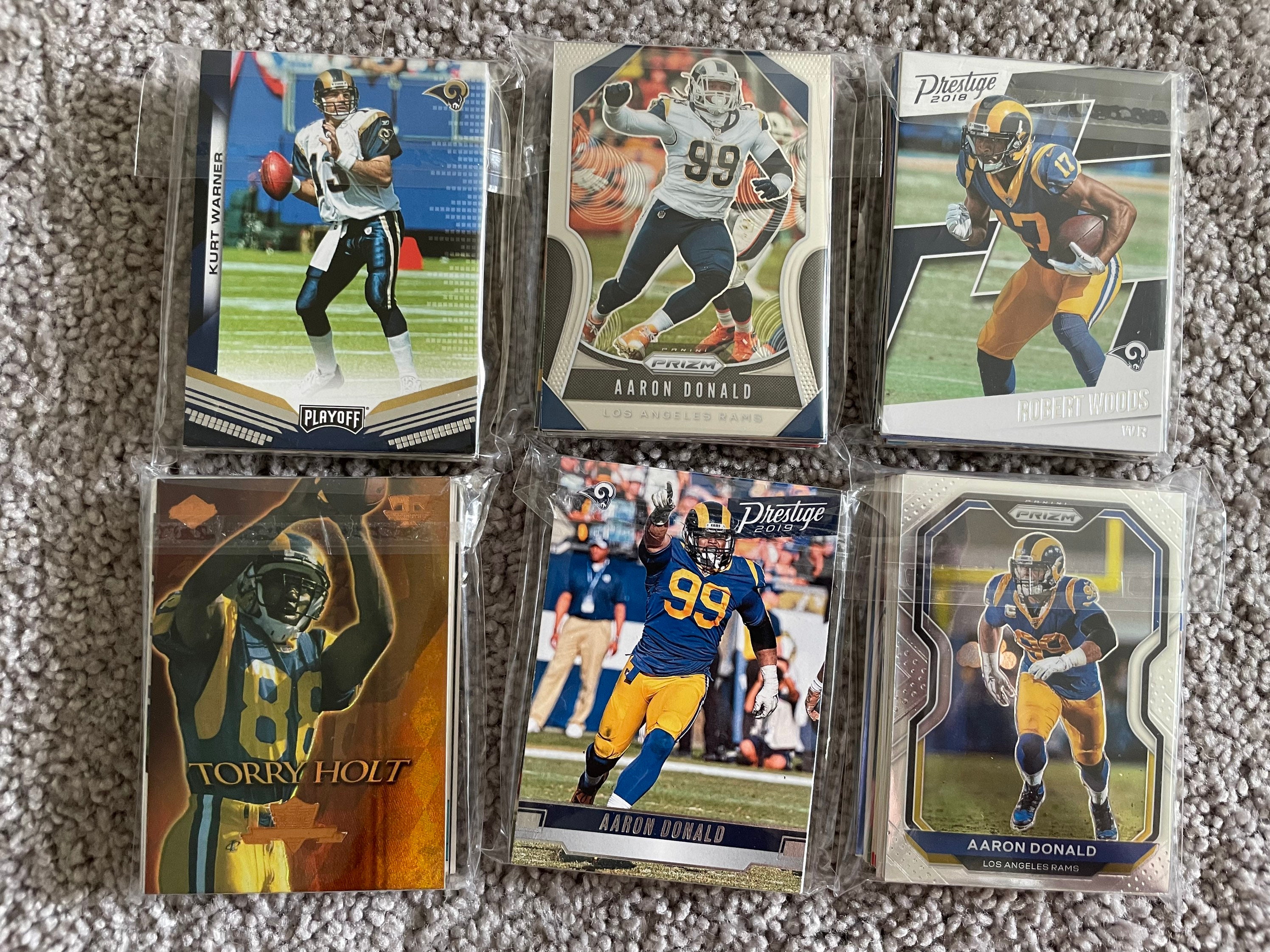 Los Angeles Rams Football Cards Grab Bag of 30 Cards from Etsy