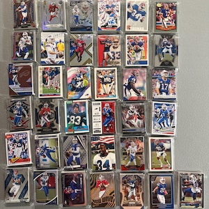 Buffalo Bills Football Cards - Grab Bag of 30 Cards from 1980s-Today