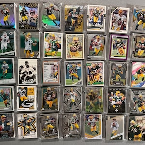 Green Bay Packers Football Cards - Grab Bag of 30 Cards from 1980s-Today