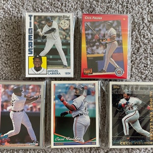 Detroit Tigers Baseball Cards Grab Bag of 30 Cards from | Etsy