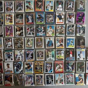 Cartes de baseball des Seattle Mariners - Sac de 30 cartes des années 80 à aujourd'hui