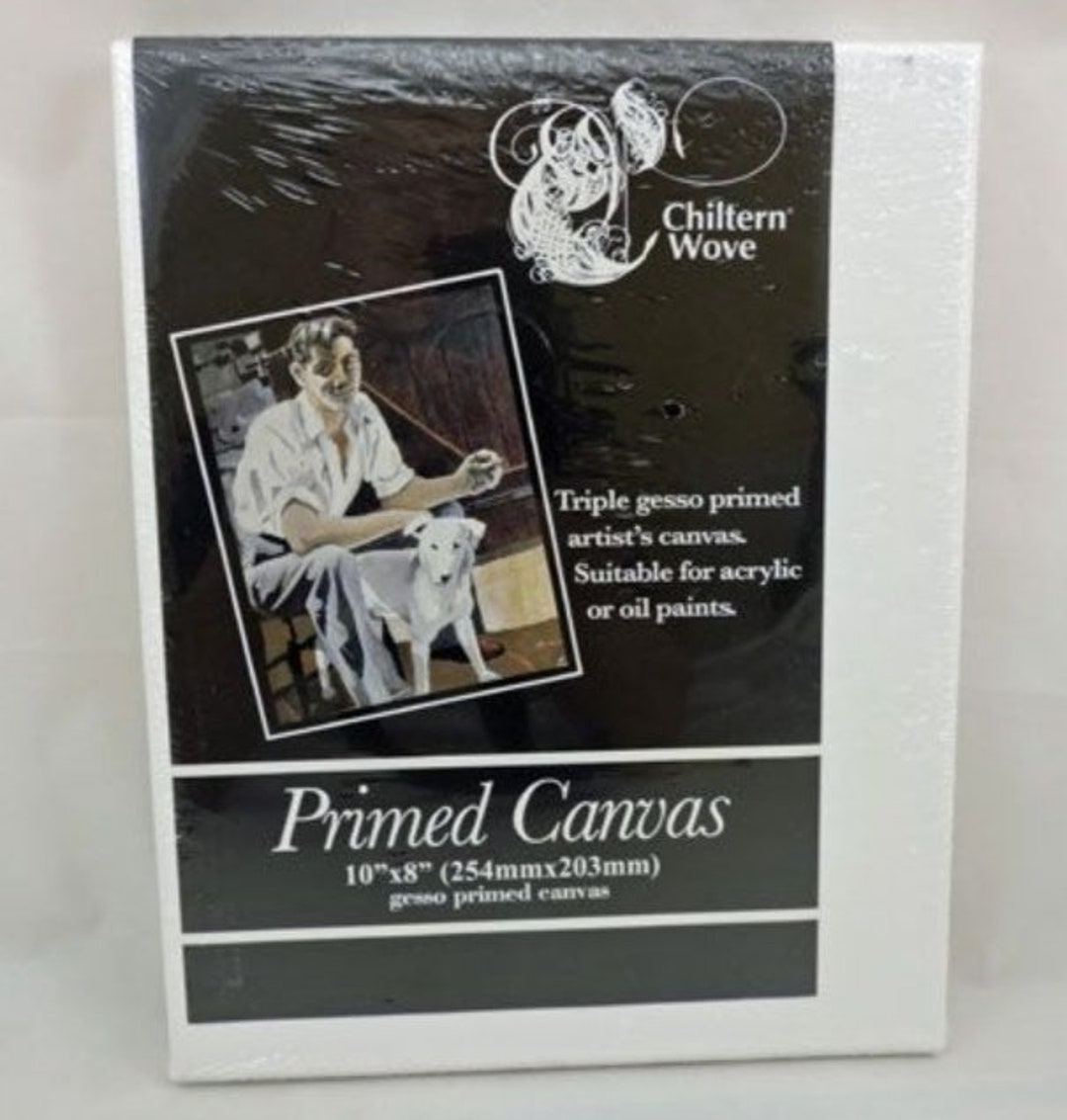 Blank Canvas 5 IN A PACK Size 8x10 Inch Chiltern Wove Canvas - Etsy UK