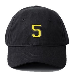 Embroidery Hat Cotton Embroidered Casual Men&#39;s Baseball Cap Number 5