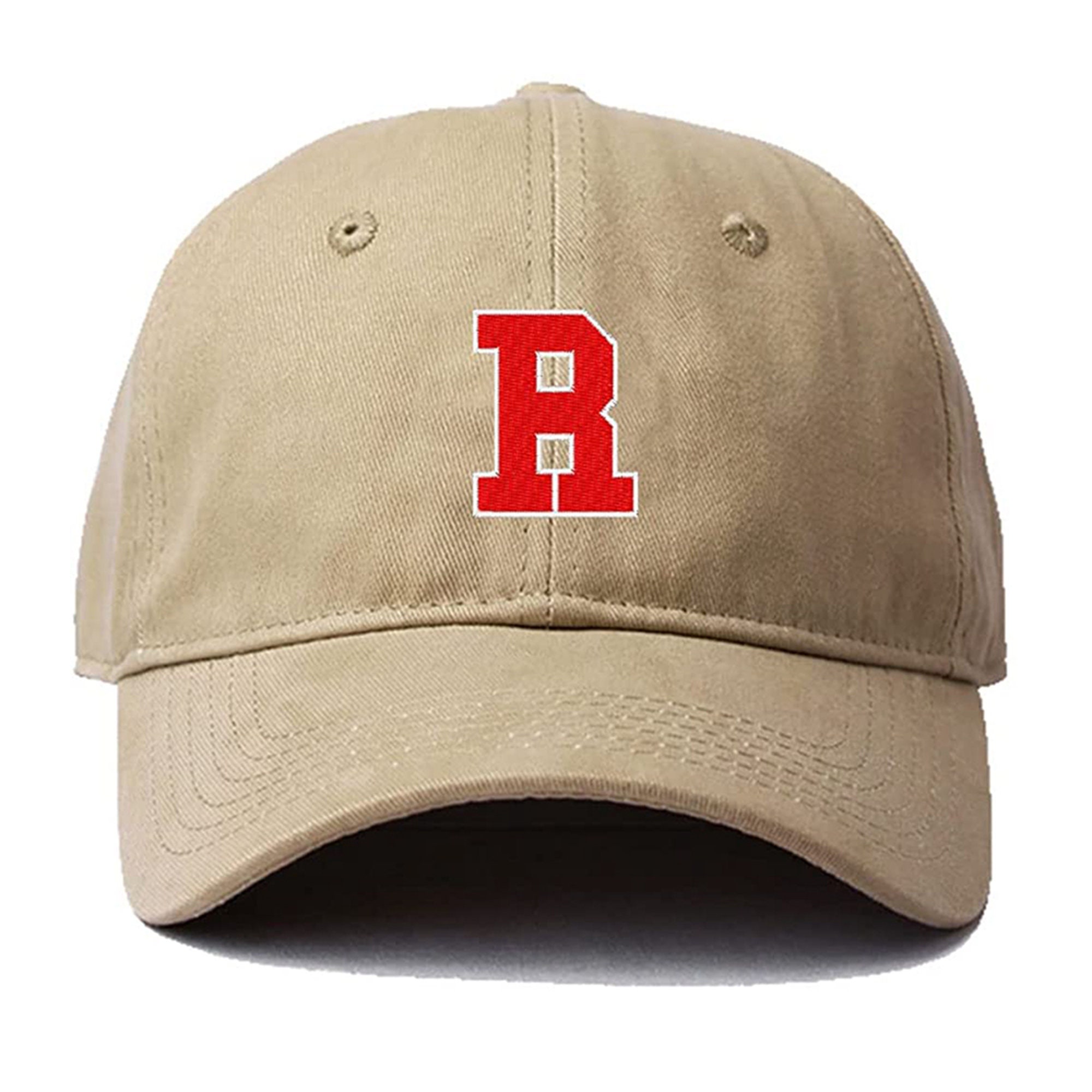 Men Baseball Cap Athletic Letter R Embroidery Hat Embroidered ...