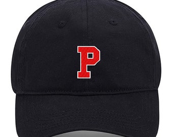 Men Baseball Cap Athletic Letter P Embroidery Hat Embroidered Adjustable Hats Cotton Caps Unisex