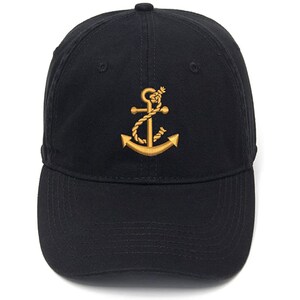 Cotton Embroidered Casual Hat Men&#39;s Baseball Caps Baseball Cap Anchor