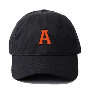 Sombrero bordado Algodón bordado Gorra casual de béisbol para hombres Sport Letter A