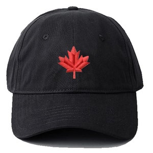 Männer Baseball Mütze Ahorn Blatt Stickerei Mütze Bestickt Verstellbare Mützen Baumwollkappen Unisex