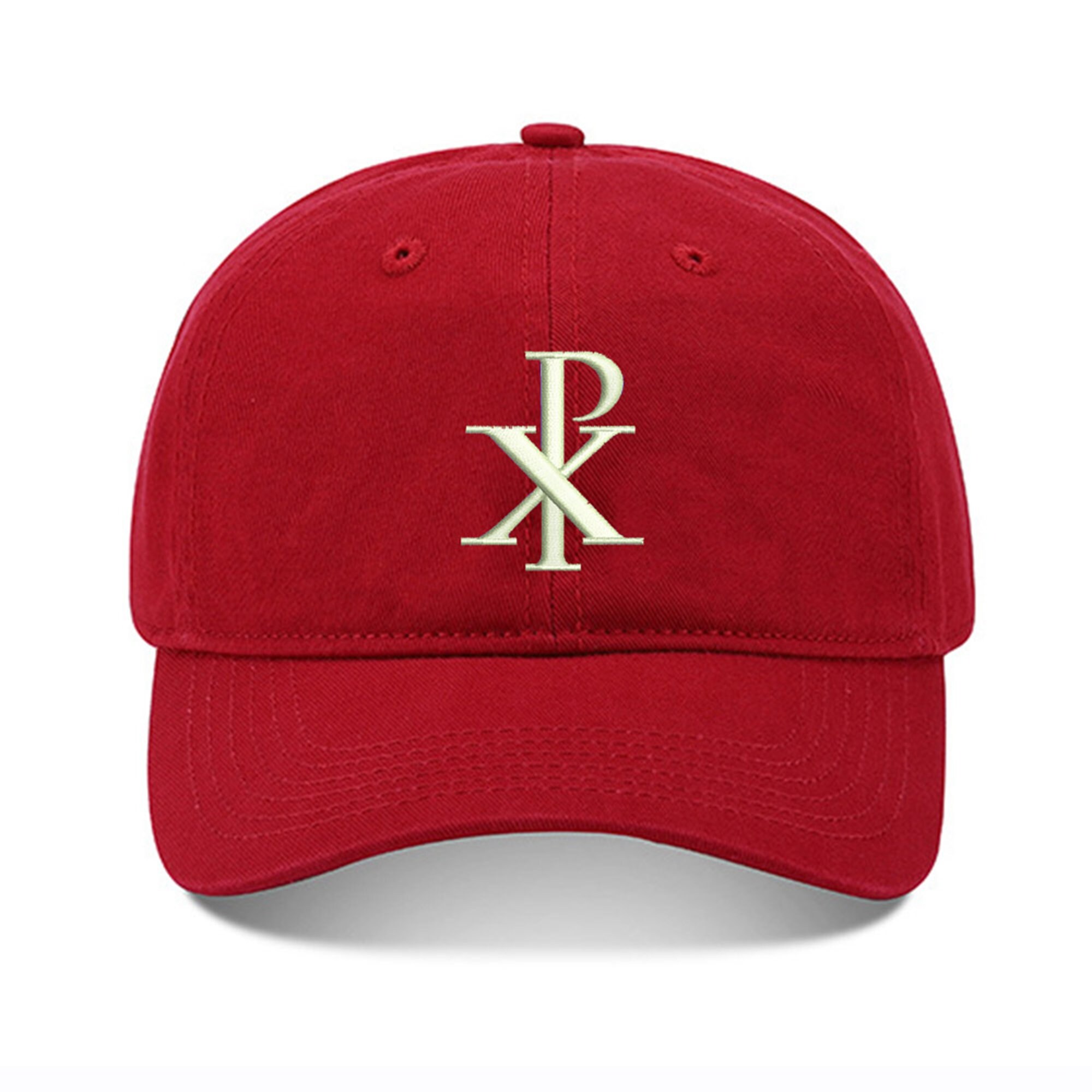 Chi Rho Christian Unisex Embroidery Baseball Cap Washed Cotton ...