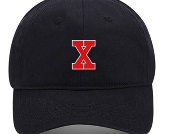 Men Baseball Cap Athletic Letter X Embroidery Hat Embroidered Adjustable Hats Cotton Caps Unisex
