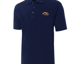 Comprobar Motor Ligero Mecánico Auto Bordado Manga Corta Polo