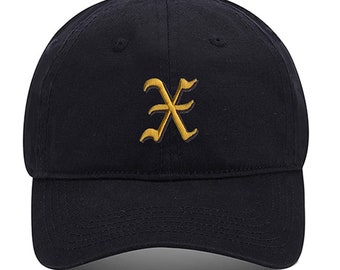 Men Baseball Cap Old English X Embroidery Hat Embroidered Adjustable Hats Cotton Caps Unisex