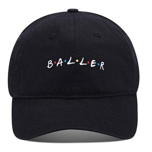 Men Baseball Cap Baller Embroidery Hat Embroidered Adjustable Hats Cotton Caps Unisex