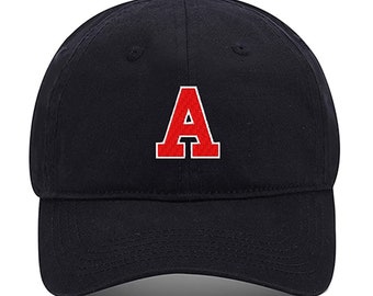 Hommes Casquette de Baseball Lettre Athlétique Un Chapeau brodé Chapeaux Réglables Chapeaux En Coton Casquettes Unisexe