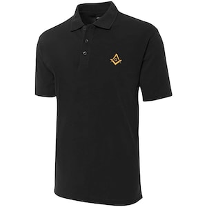 Laurel Wreath Embroidered Short Sleeve Polo Shirts Classic