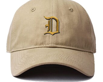 Men's Embroidered Baseball Cap - Old English G Design, Adjustable Washed Cotton, Dad Hat Style - View #6